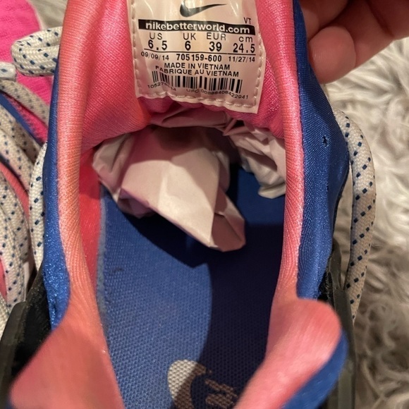 Nike | Huarache NM | Pink + Blue Sneakers | Women’s Size 6.5 - Picture 4 of 9
